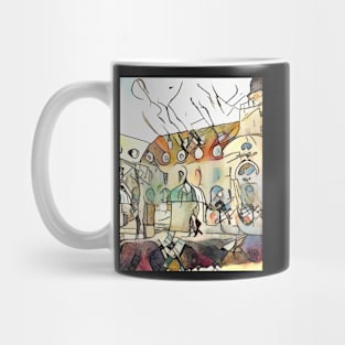 Kandinsky meets Binz, motif 3 Mug